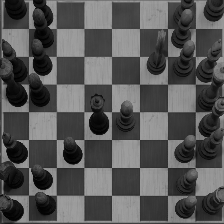 Pre-processed board before move b3c2
